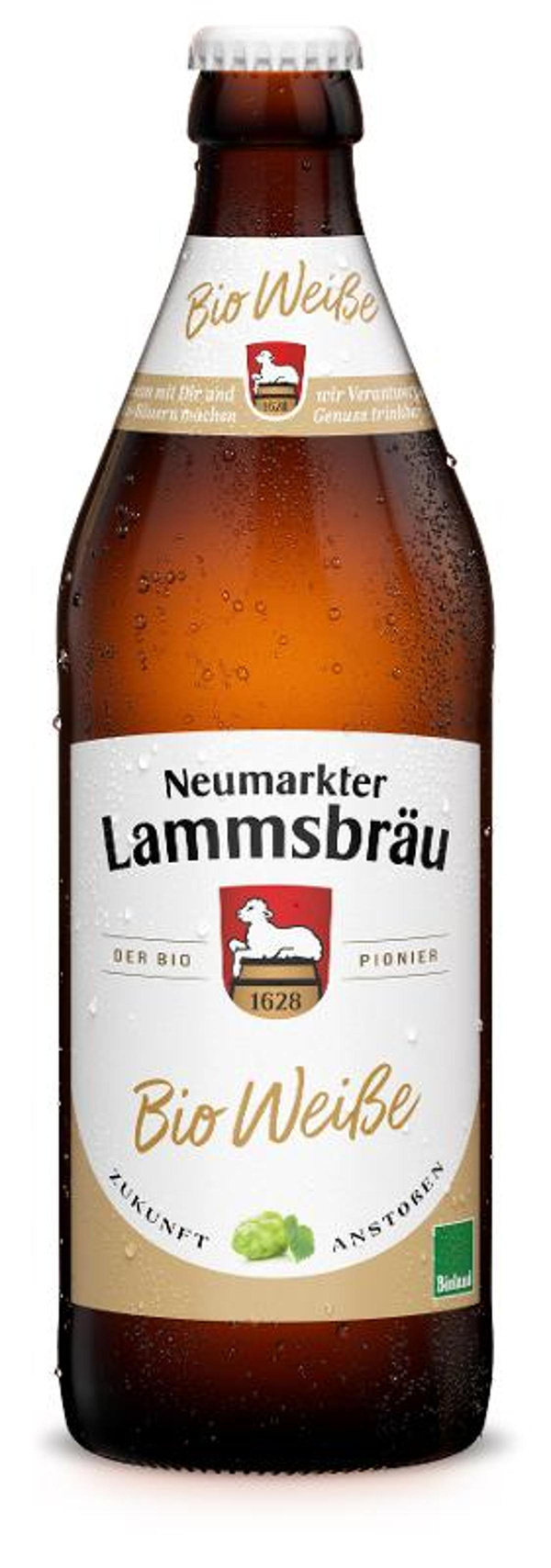 Produktfoto zu Lammsbräu Weiße Hefeweizen  10x0,5l