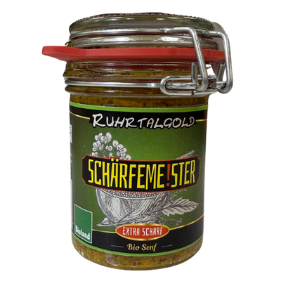 Produktfoto zu Senf extra scharf Ruhrtalgold