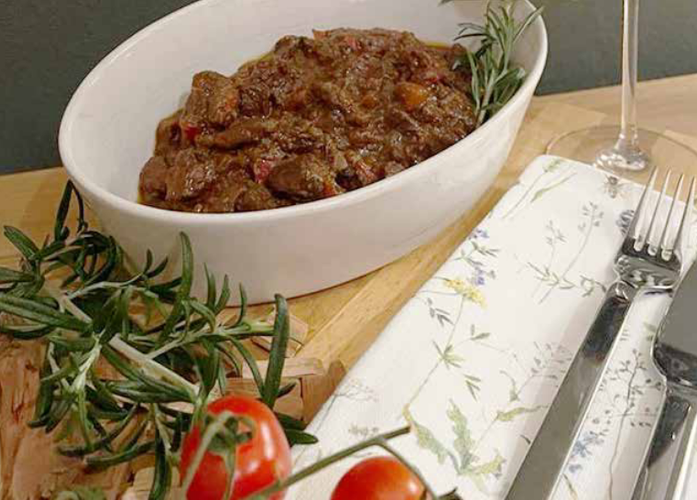 Rezeptbild für Rindergulasch