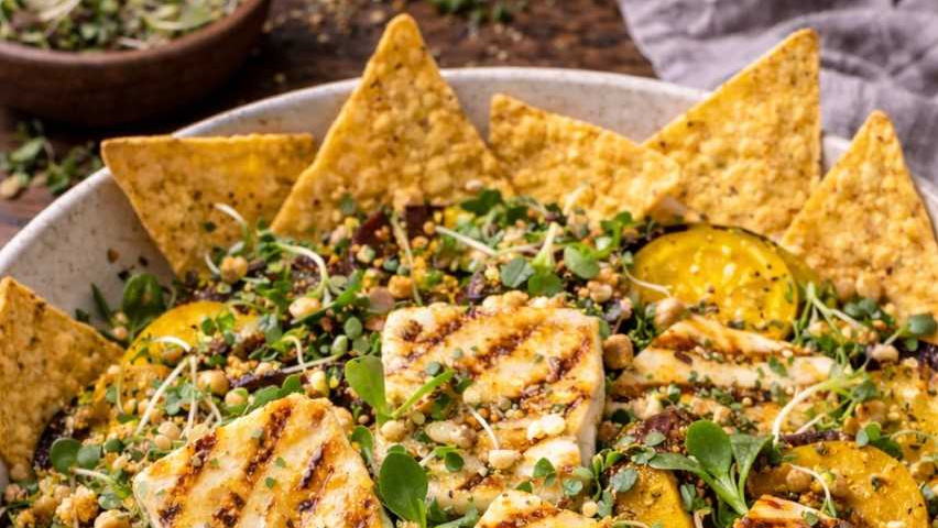 Rezeptbild für Gelbe Bete-Manouri Salat