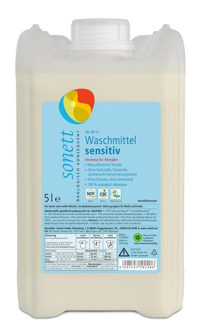 Produktfoto zu Waschmittel Sensitiv, 5l