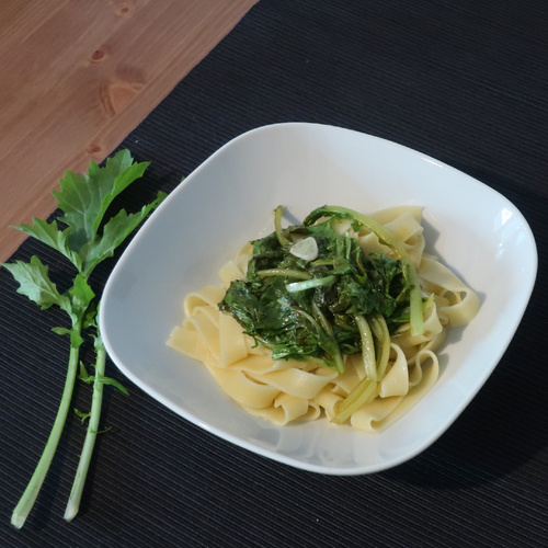 Tagliatelle mit Stielmus