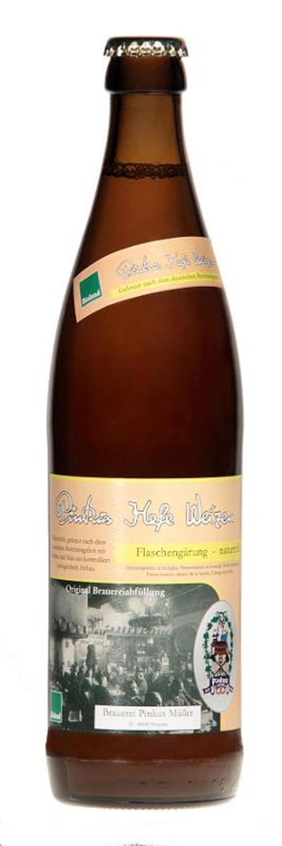 Produktfoto zu Pinkus Hefeweizen  8 x 0,5l