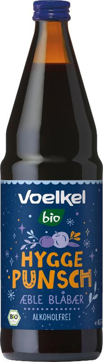 Produktfoto zu Hygge Punsch Apfel Blaubeere alkoholfrei 6x0,75l