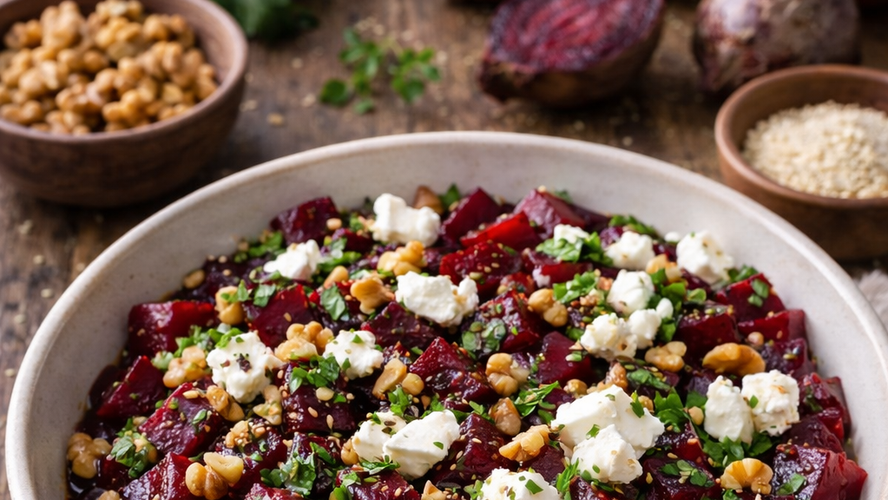 Rezeptbild für Rote Bete-Salat mit Feta