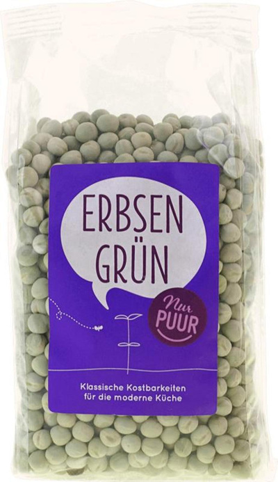 Produktfoto zu Erbsen grün 6x500g